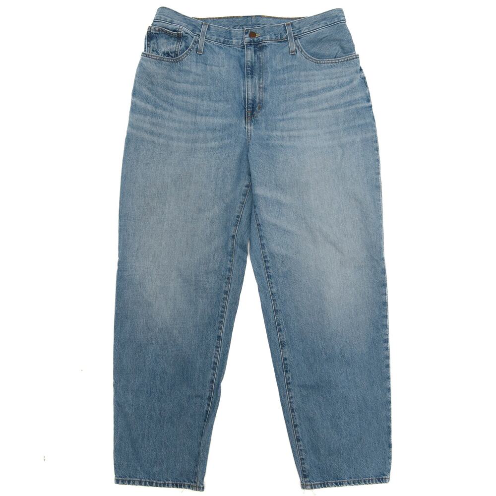 Madewell Slouchy Boy Jeans In Astonia Wash Size 33
